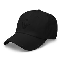 Load image into Gallery viewer, Dad Hat - Black Trick Shot Logo