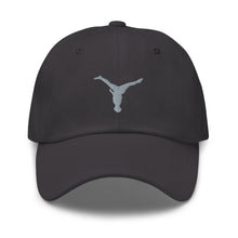 Load image into Gallery viewer, Dad Hat - Grey Split Leg Logo