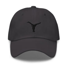 Load image into Gallery viewer, Dad Hat - Black Split Leg Logo