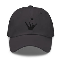 Load image into Gallery viewer, Dad Hat - Black Trick Shot Logo