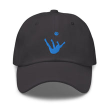Load image into Gallery viewer, Dad Hat - Aqua Blue Trick Shot Logo