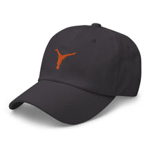 Load image into Gallery viewer, Dad Hat - Orange Split Leg Logo