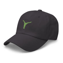 Load image into Gallery viewer, Dad Hat - Green Split Leg Logo