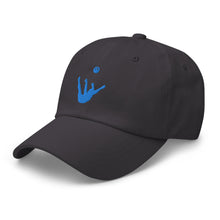 Load image into Gallery viewer, Dad Hat - Aqua Blue Trick Shot Logo