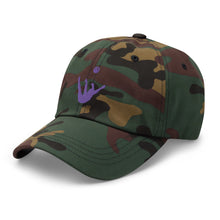 Load image into Gallery viewer, Dad Hat - Purple Trick Shot Logo