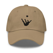 Load image into Gallery viewer, Dad Hat - Black Trick Shot Logo