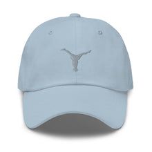 Load image into Gallery viewer, Dad Hat - Grey Split Leg Logo