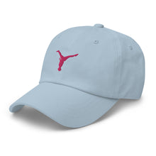Load image into Gallery viewer, Dad Hat - Pink Split Leg Logo