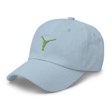 Load image into Gallery viewer, Dad Hat - Green Split Leg Logo
