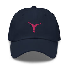 Load image into Gallery viewer, Dad Hat - Pink Split Leg Logo