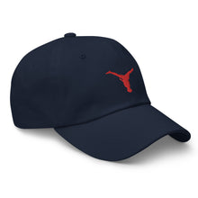 Load image into Gallery viewer, Dad Hat - Red Split Leg Logo