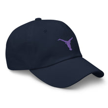 Load image into Gallery viewer, Dad Hat - Purple Split Leg Logo