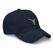 Load image into Gallery viewer, Dad Hat - Green Split Leg Logo