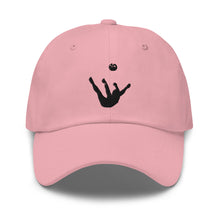 Load image into Gallery viewer, Dad Hat - Black Trick Shot Logo