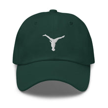Load image into Gallery viewer, Dad Hat - White Split Leg Logo