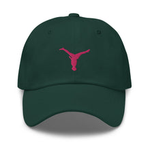 Load image into Gallery viewer, Dad Hat - Pink Split Leg Logo