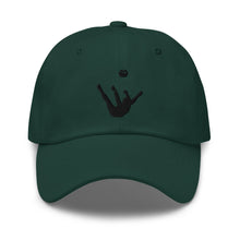 Load image into Gallery viewer, Dad Hat - Black Trick Shot Logo