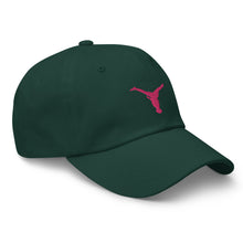 Load image into Gallery viewer, Dad Hat - Pink Split Leg Logo