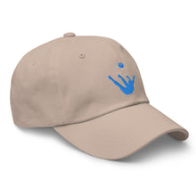 Load image into Gallery viewer, Dad Hat - Aqua Blue Trick Shot Logo