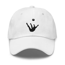 Load image into Gallery viewer, Dad Hat - Black Trick Shot Logo