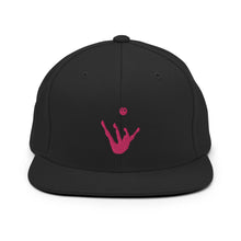 Load image into Gallery viewer, Snapback Hat - Pink Trick Shot Logo