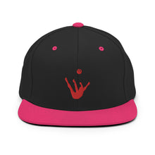 Load image into Gallery viewer, Snapback Hat - Red Trick Shot Logo