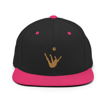 Load image into Gallery viewer, Snapback Hat - Old Gold Trick Shot Logo