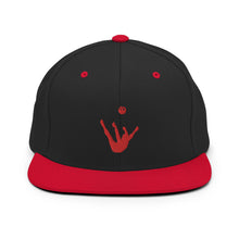 Load image into Gallery viewer, Snapback Hat - Red Trick Shot Logo