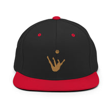 Load image into Gallery viewer, Snapback Hat - Old Gold Trick Shot Logo