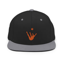 Load image into Gallery viewer, Snapback Hat - Orange Trick Shot Logo