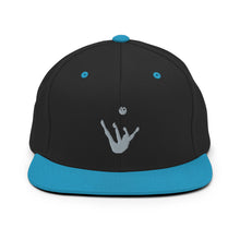 Load image into Gallery viewer, Snapback Hat - Grey Trick Shot Logo