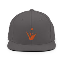 Load image into Gallery viewer, Snapback Hat - Orange Trick Shot Logo