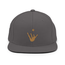 Load image into Gallery viewer, Snapback Hat - Old Gold Trick Shot Logo