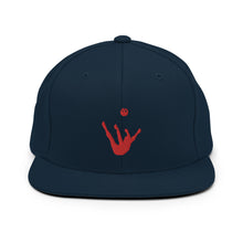 Load image into Gallery viewer, Snapback Hat - Red Trick Shot Logo