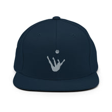 Load image into Gallery viewer, Snapback Hat - Grey Trick Shot Logo