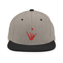 Load image into Gallery viewer, Snapback Hat - Red Trick Shot Logo