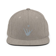 Load image into Gallery viewer, Snapback Hat - Grey Trick Shot Logo