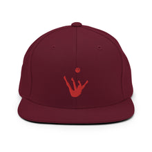 Load image into Gallery viewer, Snapback Hat - Red Trick Shot Logo