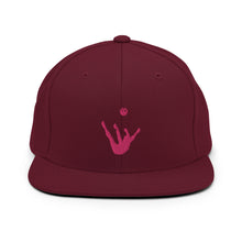 Load image into Gallery viewer, Snapback Hat - Pink Trick Shot Logo
