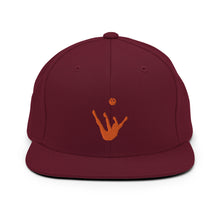 Load image into Gallery viewer, Snapback Hat - Orange Trick Shot Logo