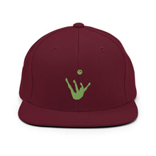 Load image into Gallery viewer, Snapback Hat - Green Trick Shot Logo
