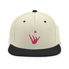 Load image into Gallery viewer, Snapback Hat - Pink Trick Shot Logo