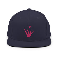 Load image into Gallery viewer, Snapback Hat - Pink Trick Shot Logo