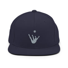 Load image into Gallery viewer, Snapback Hat - Grey Trick Shot Logo
