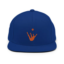 Load image into Gallery viewer, Snapback Hat - Orange Trick Shot Logo
