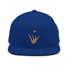 Load image into Gallery viewer, Snapback Hat - Old Gold Trick Shot Logo