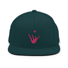 Load image into Gallery viewer, Snapback Hat - Pink Trick Shot Logo