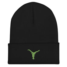 Load image into Gallery viewer, Beanie - Green Split Leg Logo