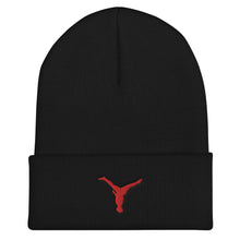 Load image into Gallery viewer, Beanie - Red Split Leg Logo