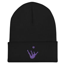 Load image into Gallery viewer, Beanie - Purple Trick Shot Logo